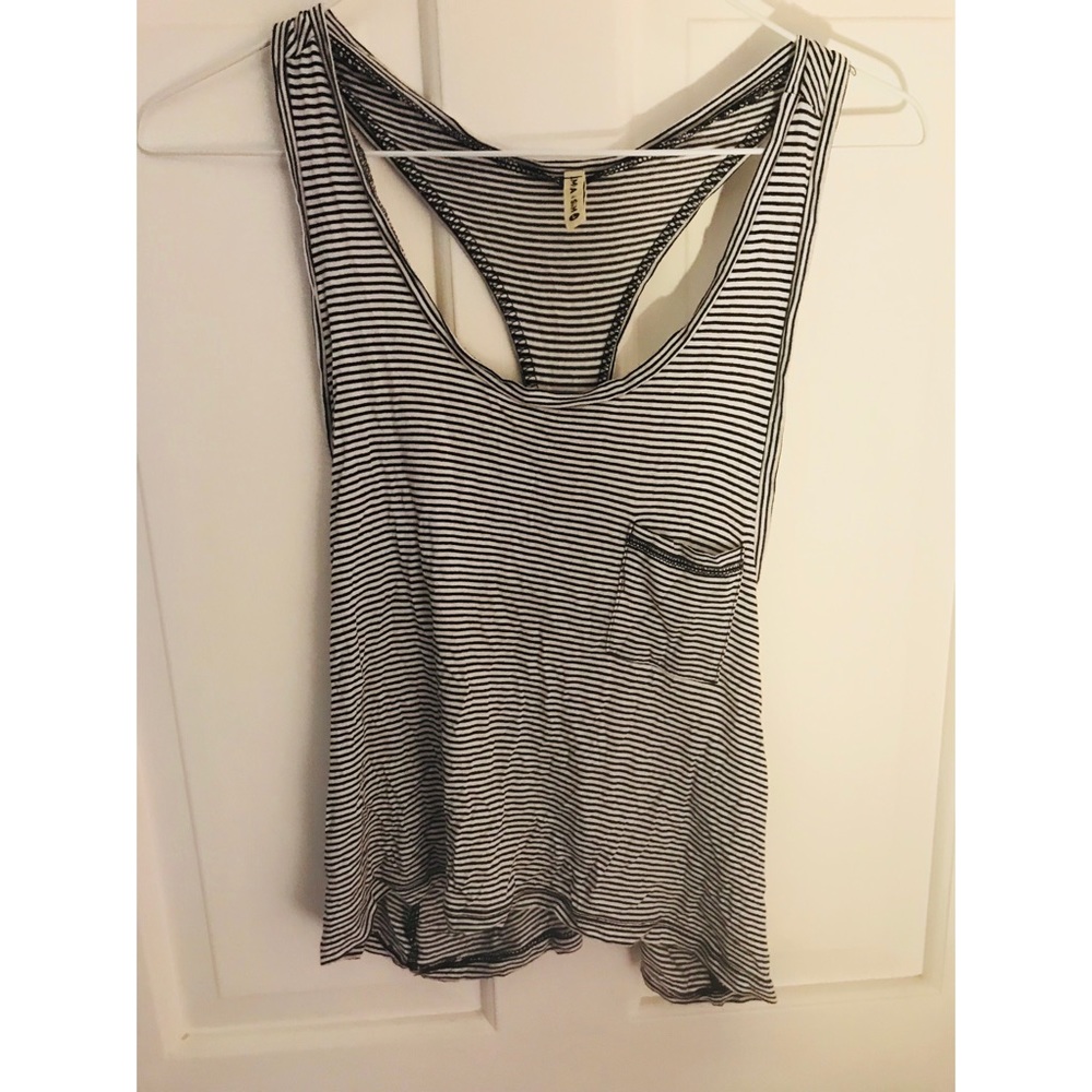 Emma and Sam striped racer back tank
